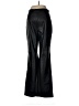MNG 100% Polyester Black Faux Leather Pants Size 6 - photo 2