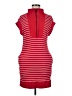 Assorted Brands Stripes Red Casual Dress Size M - photo 1