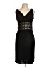 Kay Unger 100% Polyester Black Cocktail Dress Size 10 - photo 1