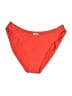 Shade & Shore Solid Red Swimsuit Bottoms Size M - photo 1