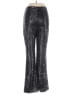 Shein 100% Polyester Metallic Silver Casual Pants Size 6 - photo 2