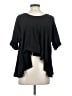 AIKO Black Short Sleeve Top Size S - photo 2
