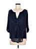 RXB Blue 3/4 Sleeve Blouse Size M - photo 1
