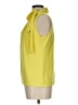 Tiffany & Grey Yellow Sleeveless Blouse Size L - photo 5