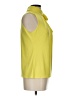 Tiffany & Grey Yellow Sleeveless Blouse Size L - photo 4
