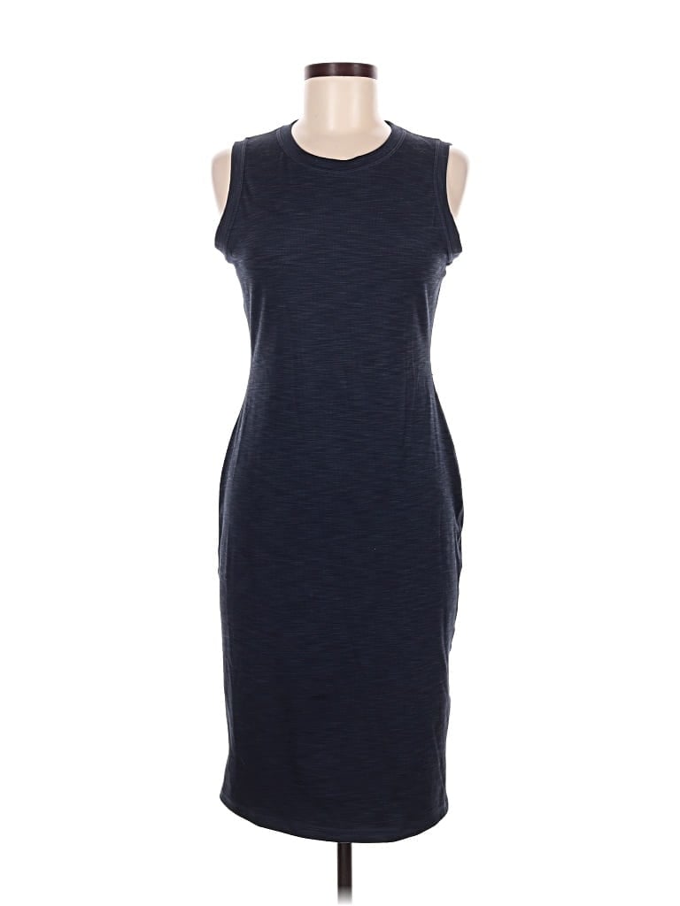 Pre-owned Prana Casual Dress In Blue