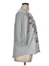 Cj Banks Paisley Gray Silver Pullover Sweater Size 1X - photo 4