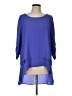 Chico's Blue 3/4 Sleeve Blouse Size Lg (2) - photo 1
