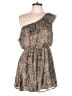 Trixxi 100% Polyester Animal Print Tan Romper Size XL - photo 1