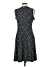 MICHAEL Michael Kors Paisley Teal Casual Dress Size L - photo 2