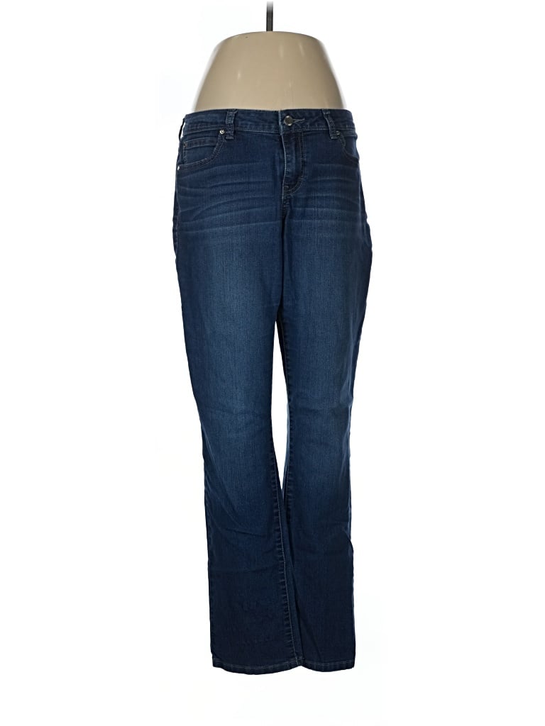 Pre-owned Jennifer Lopez Jeans In Blue