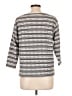 Blast Silver 3/4 Sleeve T-Shirt Size Lg Petite - photo 2