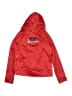 Nike 100% Polyester Red Zip Up Hoodie Size L (kids) - photo 2