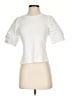 Cinq à Sept White Short Sleeve Top Size S - photo 1