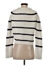 J.Crew 100% Cotton Stripes Ivory Pullover Sweater Size S - photo 2