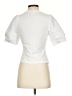 Cinq à Sept White Short Sleeve Top Size S - photo 2