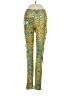 Majestic Paisley Yellow Casual Pants Size S - photo 1