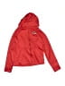 Nike 100% Polyester Red Zip Up Hoodie Size L (kids) - photo 1