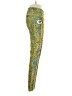 Majestic Paisley Yellow Casual Pants Size S - photo 4