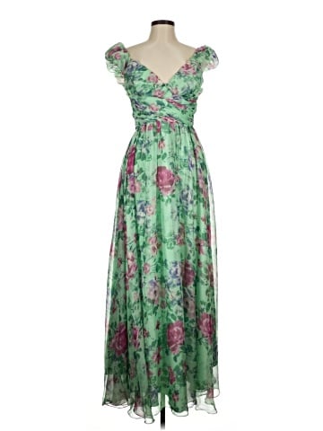 Aqua Cocktail Dress (view 1)