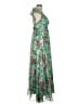 Aqua 100% Polyester Tropical Green Cocktail Dress Size M - photo 4