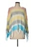 Pol Tie-dye Yellow Pullover Sweater Size L - photo 1