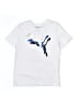 Puma White Short Sleeve T-Shirt Size 5 - 6 - photo 1