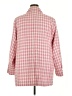 Meritt 100% Polyester Checkered-gingham Pink Blazer Size 2X - photo 2