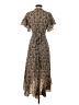 Max Studio Brown Casual Dress Size XS - photo 2