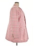 Meritt 100% Polyester Checkered-gingham Pink Blazer Size 2X - photo 4