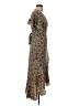 Max Studio Brown Casual Dress Size XS - photo 4