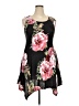 Reborn Floral Black Casual Dress Size XXL - photo 1