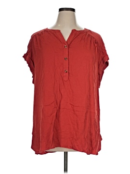 Rose + Olive Short Sleeve Henley