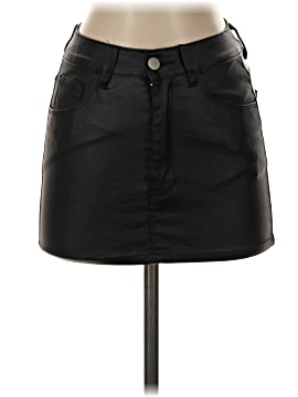 Assorted Brands Faux Leather Skirt (view 1)