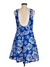 Yoana Baraschi 100% Polyester Blue Cocktail Dress Size 8 - photo 2