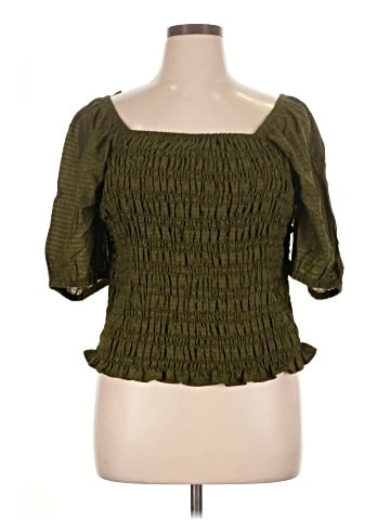 Old Navy 3/4 Sleeve Blouse (view 1)