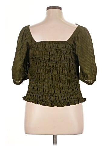 Old Navy 3/4 Sleeve Blouse (view 2)