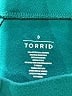 Torrid Solid Teal Athletic Shorts Size 3X Plus (3) - photo 3