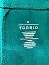 Torrid Solid Teal Athletic Shorts Size 3X Plus (3) - photo 3