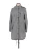 Tory Burch 100% Polyester Gray Cardigan Size 8 - photo 1