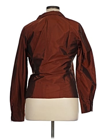 Ellen Tracy 3/4 Sleeve Silk Top (view 2)