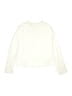 Zara Ivory White Long Sleeve Top Size 11 - 12 - photo 2
