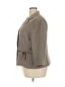 Sweet 100% Polyester Houndstooth Brown Blazer Size 20 - photo 5