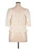 Old Navy Ivory Short Sleeve Blouse Size XL - photo 2