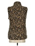 Calvin Klein 100% Polyester Animal Print Gold Vest Size S - photo 2