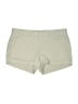 J.Crew 100% Cotton Solid Tan Green Khaki Shorts Size 8 - photo 1