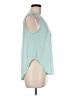 Lush 100% Polyester Teal Sleeveless Blouse Size M - photo 4