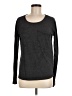 Charlotte Russe Gray Long Sleeve Top Size M - photo 1