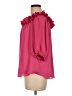 Trina Turk 100% Polyester Pink 3/4 Sleeve Blouse Size M - photo 5
