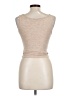 DAZY 100% Polyester Tan Sleeveless T-Shirt Size L - photo 2